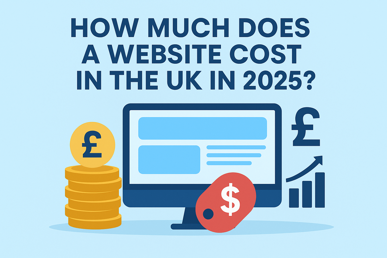 Website cost breakdown UK 2025